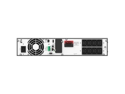 Zasilacz awaryjny On-Line Rack 2000VA 8xIEC C13 USB-B RS-232 LCD 2U Zasilacz awaryjny On-Line Rack 2000VA 8xIEC C13 USB-B RS-232 LCD 2U
