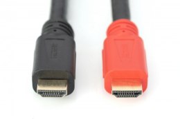 Kabel połączeniowy HDMI HighSpeed ze wzmacniaczem 1080p 60Hz FHD Typ HDMI A/HDMI A M/M 20m Czarny