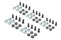Organizator kablowy typu RING do szaf krosowych