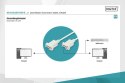 Kabel połączeniowy RS232 null-modem Typ DSUB9/DSUB9 Ż/Ż 3m Szary