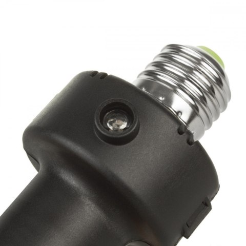 Oprawa żarówki z czujnikiem zmierzchu Timer Energy MCE21 E27 100W Oprawa żarówki z czujnikiem zmierzchu Timer Energy MCE21 E27 100W