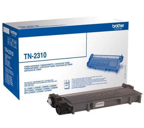 TN-2310 BLK 1200 stron HLL23xx/DCPL25xx/MFCL27 TN-2310 BLK 1200 stron HLL23xx/DCPL25xx/MFCL27
