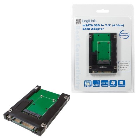 Adapter mSATA SDD do SATA 2.5'