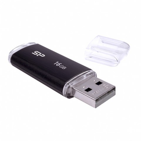 Pendrive ULTIMA U02/PLASTIC 16GB USB 2.0 czarny Pendrive ULTIMA U02/PLASTIC 16GB USB 2.0 czarny