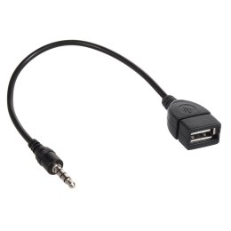 Przejściówka wtyk jack gniazdo USB OTG MCTV-693