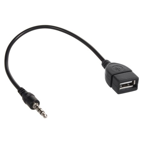 Przejściówka wtyk jack gniazdo USB OTG MCTV-693