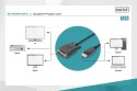 Kabel adapter Displayport z zatrzaskiem 1080p 60Hz FHD Typ DP/DVI-D (24+1) M/M 1m Czarny