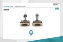 Kabel połączeniowy DVI-D DualLink WQXGA 30Hz HD Typ DVI-D (24+1)/DVI-D (24+1) M/M 10m Czarny