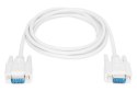 Kabel połączeniowy RS232 1:1 Typ DSUB9/DSUB9 M/M 2m Szary