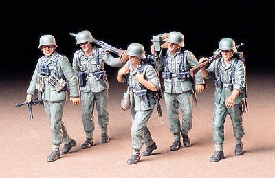 Model plastikowy German Machine Gun Crew