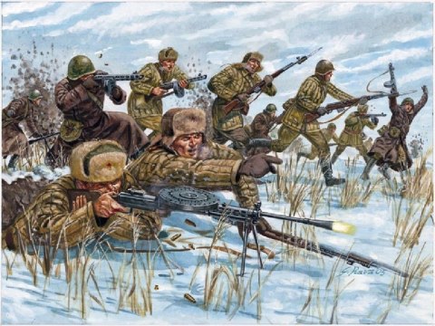 Model plastikowy Russian Infantry
