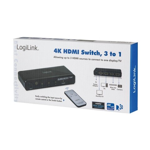 Switch 4K HDMI 3 porty