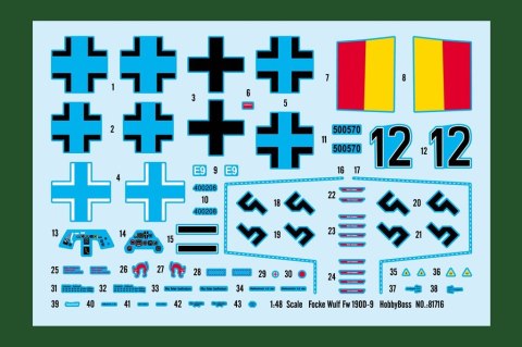 Model plastikowy Focke Wulf Fw 190D-9