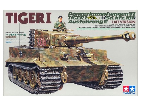 Model plastikowy German Heavy Tiger I Late Version