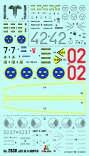 Model plastikowy Jas 39 A Gripen