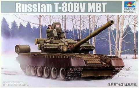 Model plastikowy Russian T-80BV MBT