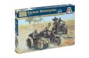 Model plastikowy WWII German Motorcycles