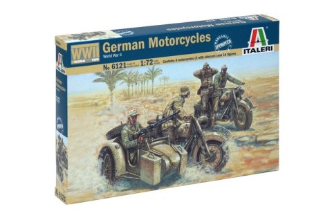 Model plastikowy WWII German Motorcycles