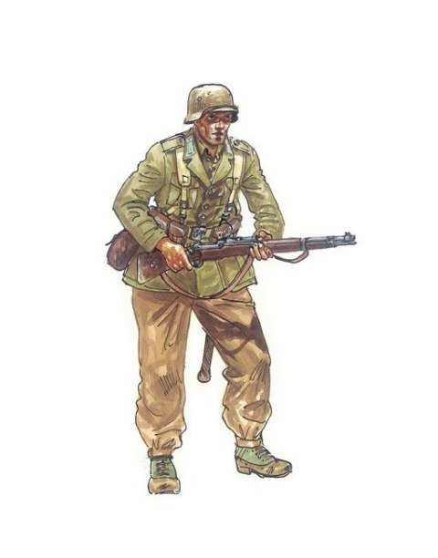 Model plastikowy WWII German Motorcycles