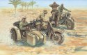 Model plastikowy WWII German Motorcycles