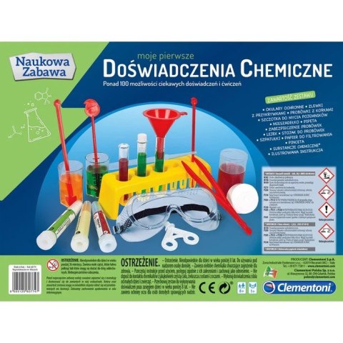 Zestaw naukowy Moje pierwsze doświadczenia chemiczne