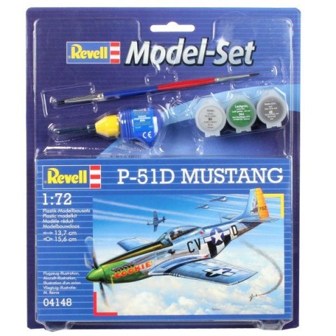 Model plastikowy P-51 D Mustang