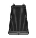 Pacific R240 (240mm, 2x G 1/4", aluminium) radiator - Black