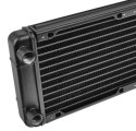 Pacific R240 (240mm, 2x G 1/4", aluminium) radiator - Black