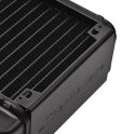 Pacific RL120 (120mm, 5x G 1/4", aluminium) radiator - Black
