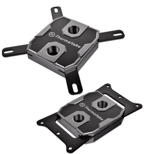 Pacific W1 (G 1/4", miedź) blok wodny CPU - Silver Black