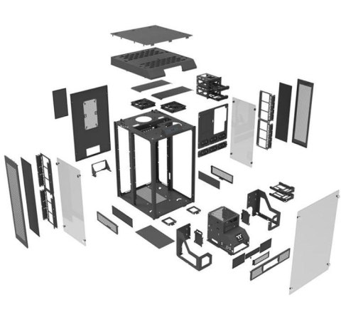 Obudowa The Tower 900 - Czarna