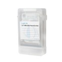 Pudełko ochronne 2xHDD 2.5 cala, transparentne