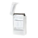 Pudełko ochronne 2xHDD 2.5 cala, transparentne