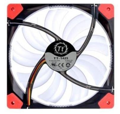 Wentylator Luna 14 LED (140mm, 1000 RPM) Retail/Box Czerwony Wentylator Luna 14 LED (140mm, 1000 RPM) Retail/Box Czerwony
