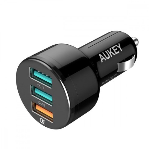 CC-T11 ładowarka samochodowa 3xUSB Quick Charge 3.0 | 7.8A | 42W + kabel USB-C CC-T11 ładowarka samochodowa 3xUSB Quick Charge 3.0 | 7.8A | 42W + kabel USB-C