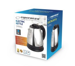CZAJNIK ELEKTRYCZNY 1.0L SPRING SREBRNY