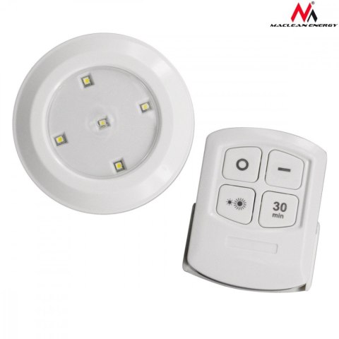 Lampa zestaw 6 LED Energy z pilotem na baterie 3xAAA MCE165 Lampa zestaw 6 LED Energy z pilotem na baterie 3xAAA MCE165