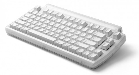 Klawiatura mechaniczna mini Tactile Pro Mac hub 3xUSB biała