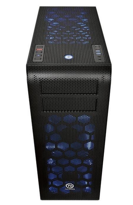 Obudowa Core V71 Tempered Glass - Czarna