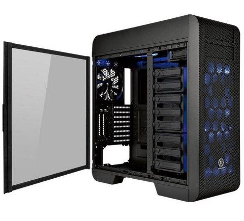 Obudowa Core V71 Tempered Glass - Czarna