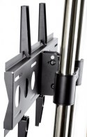 TR3 Wózek na dwa monitory mocowane jeden nad drugim 42-65 cali VESA 100×100 - 600×400 80 kg 353-2080 mm