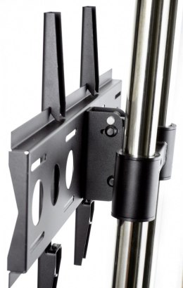 TR3 Wózek na dwa monitory mocowane jeden nad drugim 42-65 cali VESA 100×100 - 600×400 80 kg 353-2080 mm