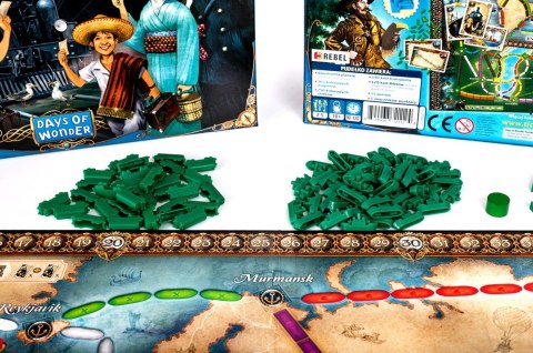 Gra Wsiąść do Pociągu: Dookoła Świata