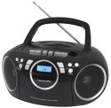 Przenośny radioodtwarzacz BB16BK FM/PLL/kaseta/CD/MP3/USB