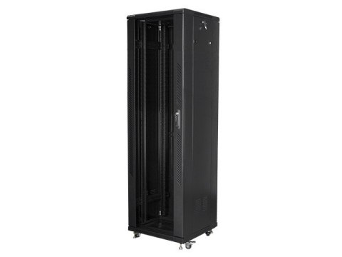 Szafa stojąca Rack 19 42U 600x600mm czarna Szafa stojąca Rack 19 42U 600x600mm czarna