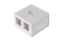 Obudowa natynkowa Keystone 2 porty, 30x50x50mm