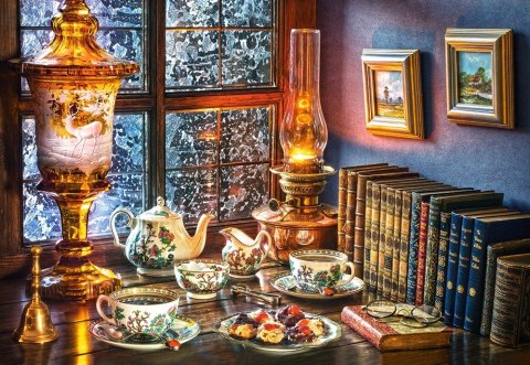 Puzzle 1000 elementów - Popołudniowa herbata Puzzle 1000 elementów - Popołudniowa herbata