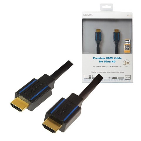 Kabel premium HDMI Ultra HD, 3m Kabel premium HDMI Ultra HD, 3m