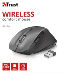 Mysz bezprzewodowa Ravan czarna