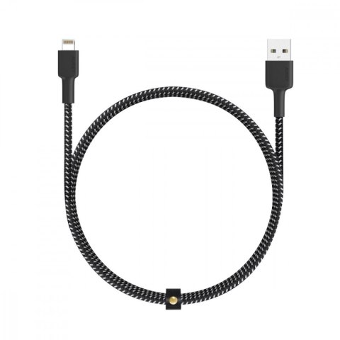 CB-BAL3 kabel Lightning - USB-A 1,2m MFi Apple wzmocniony nylonowy oplot czarn